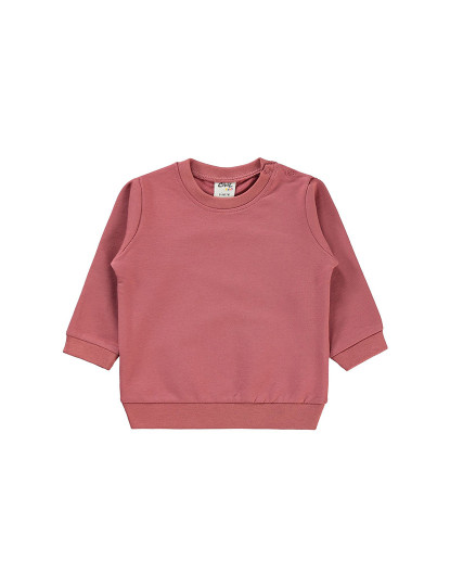 imagem de Sweatshirt de Bebé Rosa empoeirada1