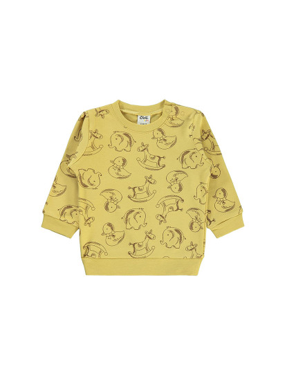 imagem de Sweatshirt de Bebé Amarelo1