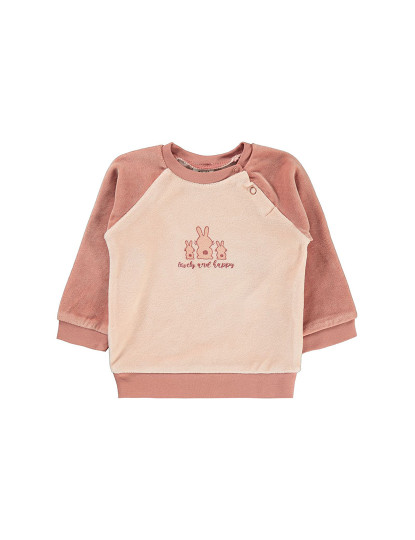 imagem de Sweatshirt de Bebé Rosa1