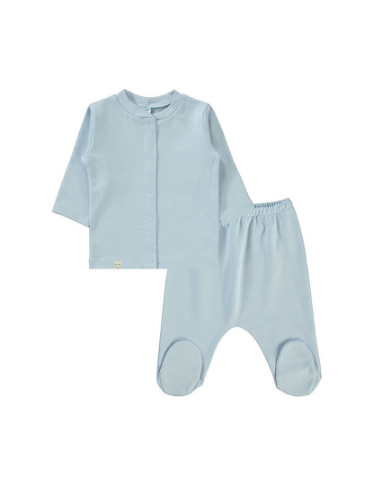 imagem de Conjunto Pijama Bebé (2 Peças) de Bebé Azul1