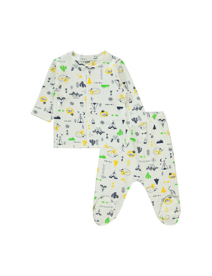 imagem de Conjunto Pijama Bebé (2 Peças) de Bebé Verde1