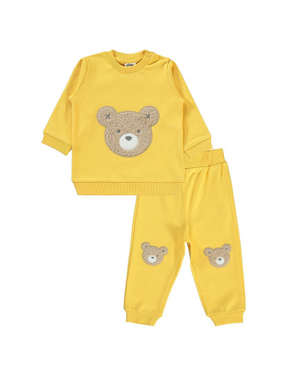 imagem de Conjunto Pijama Bebé (2 Peças) de Bebé Mostarda1