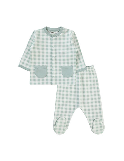 imagem de Conjunto Pijama Bebé (2 Peças) de Bebé Verde1