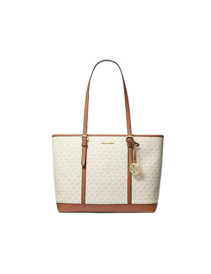 imagem de Jet Set Travel Bag Michael Kors Vanilla Large3