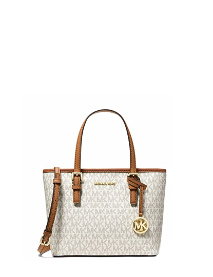 imagem de Jet Set Travel Bag Michael Kors Bege Small1