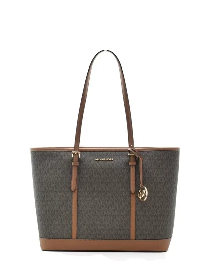 imagem de Jet Set Travel Bag Michael Kors Brown Large1