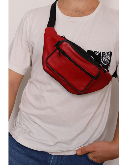 imagem de Bolsa Cinto Homem Vermelho5