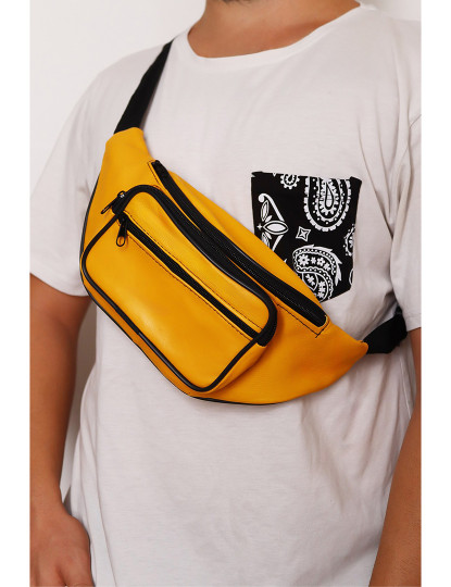 imagem de Bolsa Cinto Homem Amarelo2