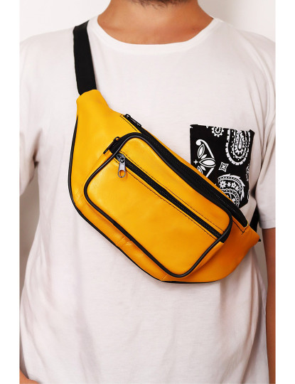 imagem de Bolsa Cinto Homem Amarelo1