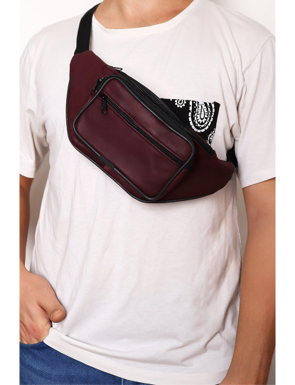 imagem de Bolsa Cinto Homem Claret Vermelho2