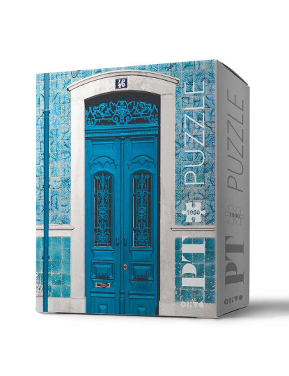 imagem de Puzzle 1000 Pcs Pt - Fachada Azul 5481