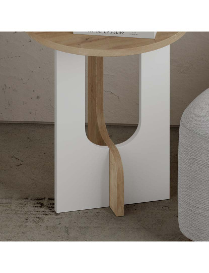 imagem de Mesa de Apoio Branco Oak4