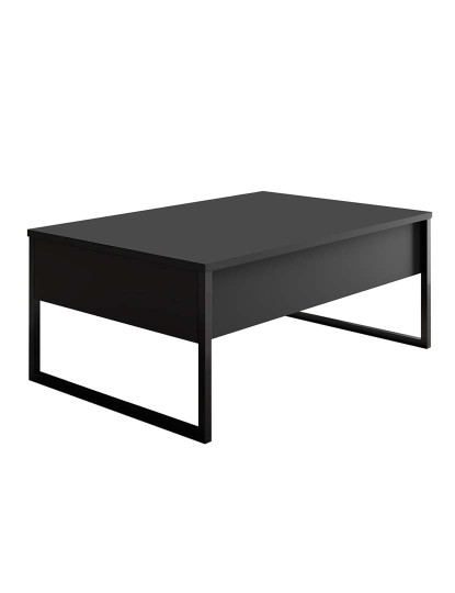 imagem de Combinação Living Room Furniture Luxe Set Antracite Preto8