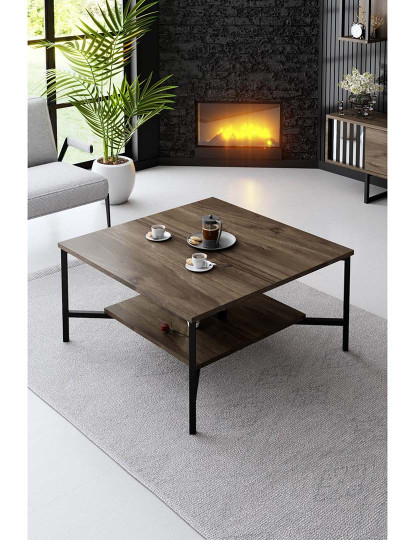 imagem de Combinação Living Room Furniture Preto Line Set Walnut Preto10