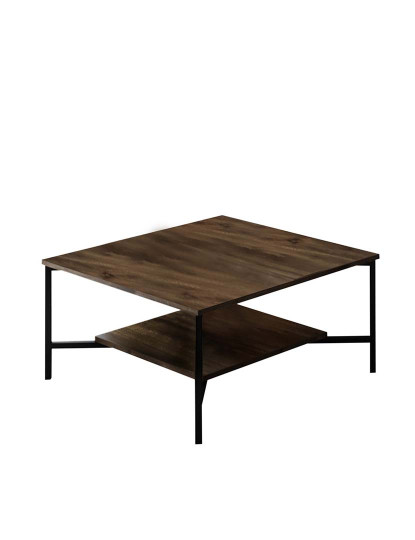 imagem de Mesa Centro Preto Line Walnut Preto3