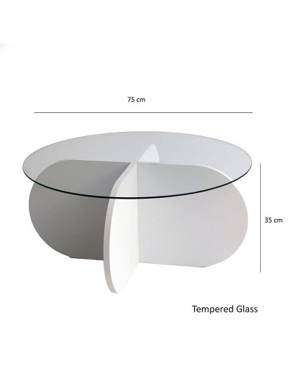 imagem de Mesa de Centro Bubble Branco9