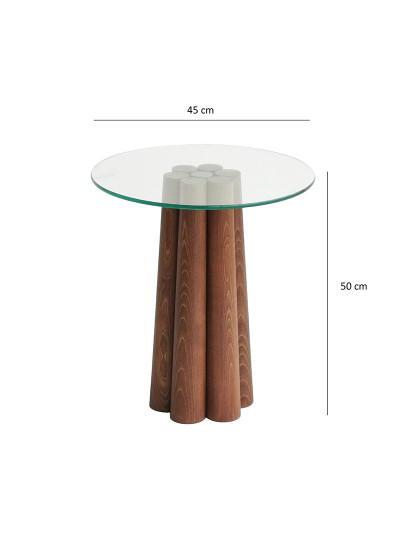 imagem de Mesa de Apoio Pianeta Walnut8