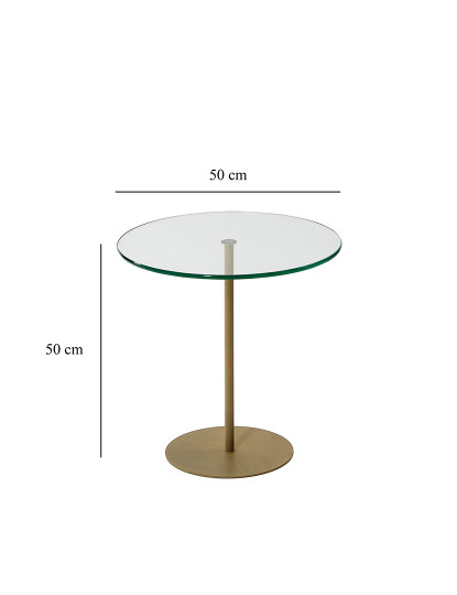 imagem de Mesa Apoio Chill Out Dourado7