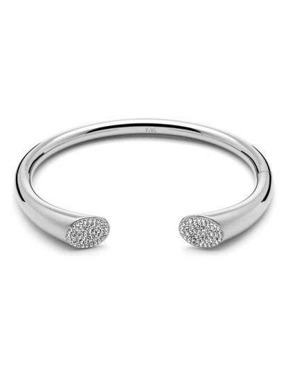 imagem de Pulseira B-Gle Open Brill Sst Po Branco Crystal Xs1