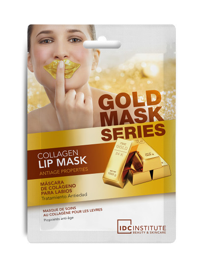 imagem de Máscara de lábios Gold Collagen Série 8Gr1