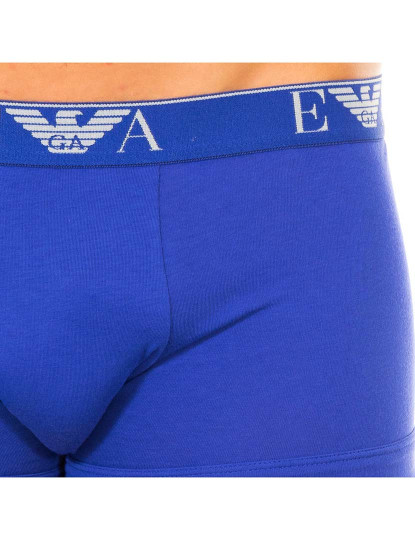 imagem de Pack 2 Retro Boxers Homem Azul / Cinza2