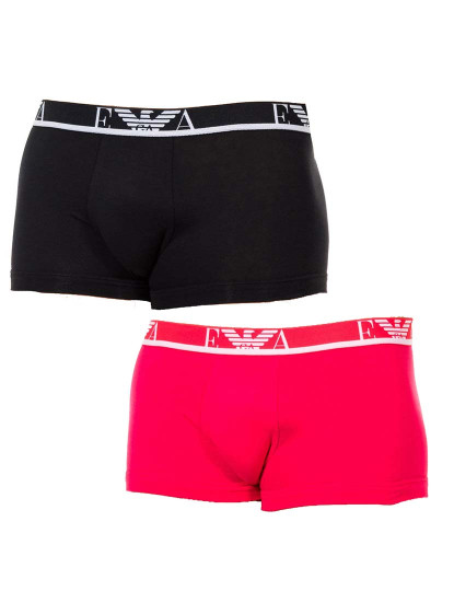 imagem de Pack 2 Boxers Homem Preto / Fuschia3