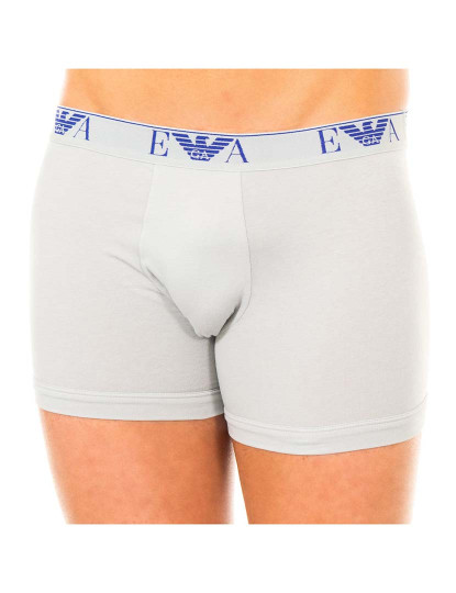 imagem de Pack 2 Boxers Homem Azul / Cinza5