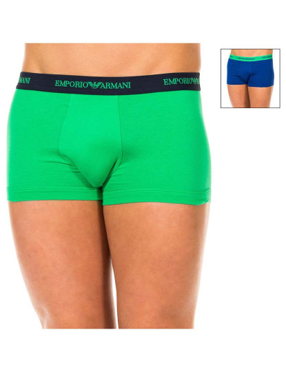 imagem de Pack 2 Boxers Homem Verde / Azul Real1