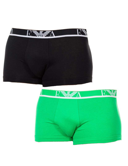 imagem de Pack 2 Boxers Homem Preto / Verde2