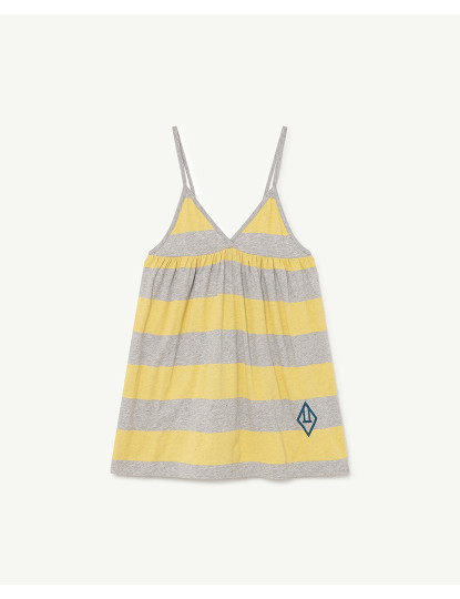 imagem de Vestido Otter Kids Listras Cinza1