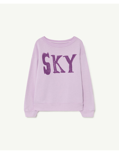 imagem de Bear Kids+ Sweatshirt Lilás Céu1