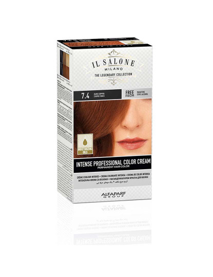 imagem de Intense Professional Color Cream Permanent Hair Color #7.41