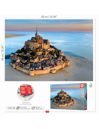 imagem de 1000 MONT SAINT MICHEL 192622