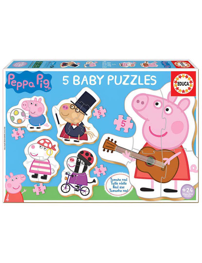 imagem de BABY PUZZLE PEPA PIG 2 185891