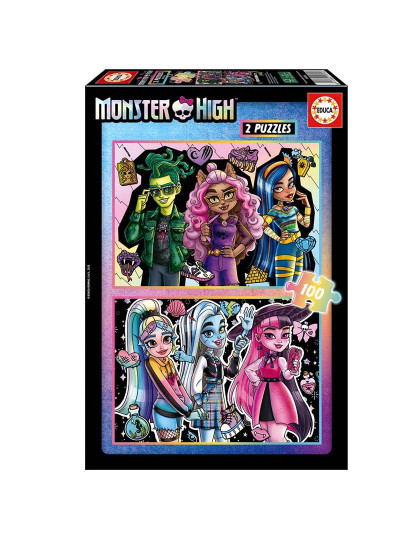 imagem de 2 X 100 MONSTER HIGH 197041