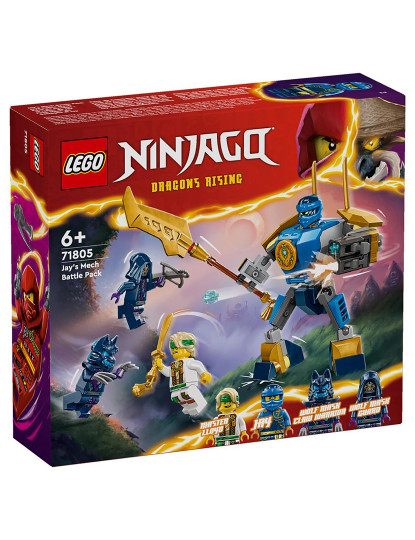 imagem de LEGO NINJAGO PACK DE COMBATE ROBÔ DO JAY 718052