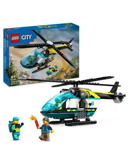 imagem de LEGO CITY HELICÓPTERO SALVAMENTO DE EMERG. 604051