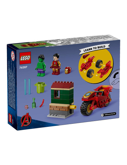 imagem de LEGO SUPER HEROES IRON MAN COM MOTA E HULK 7628710