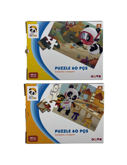 imagem de Panda - Puzzles 60 Pcs  26M - Sortido1