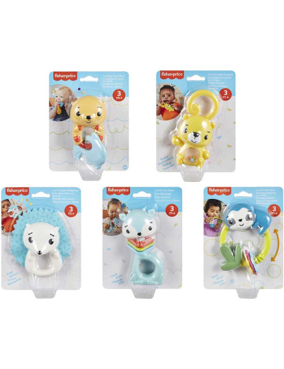 imagem de FISHER-PRICE ARGOLAS ANIMAIS SORTIDO HJW111