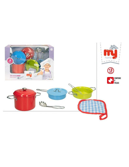 imagem de Conjunto De Cozinha Metal 8 Pcs 474701