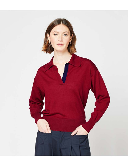 imagem de Pullover Senhora Bordeaux1