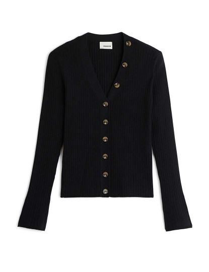 imagem de Cardigan Senhora Preto1