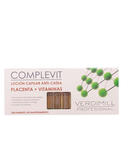 imagem de 12 Ampolas Verdimill Profesional Antiqueda Placenta 1