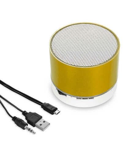 imagem de Coluna compacta Viancos Bluetooth 3.0 3W, com luz LED, mãos livres e rádio FM.4