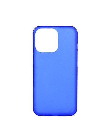 imagem de Capa de Silicone para Iphone 13 Pro Azul Elétrico1