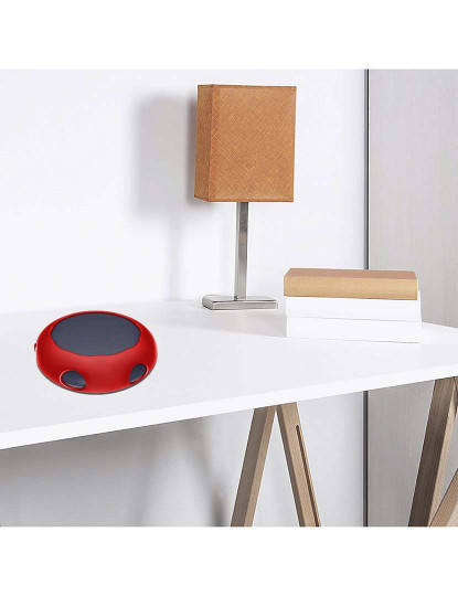 imagem de Capa de Silicone para Google Home Mini Vermelho2