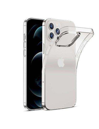 imagem de Capa de TPU transparente macia para iPhone 12 Pro Max Transparente1