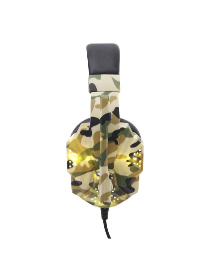 imagem de Headset Luz Led Castanho Camuflado2