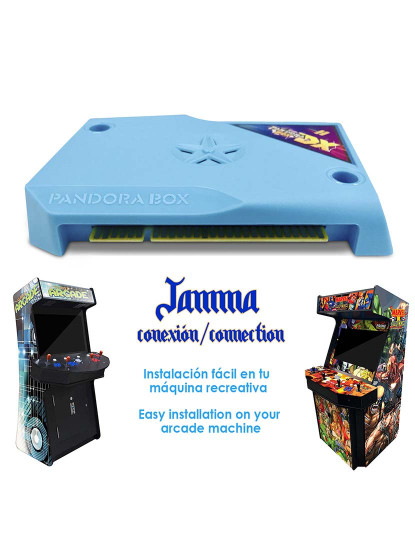 imagem de Pandoras Box Dx Arcade Jamma Version Azul2